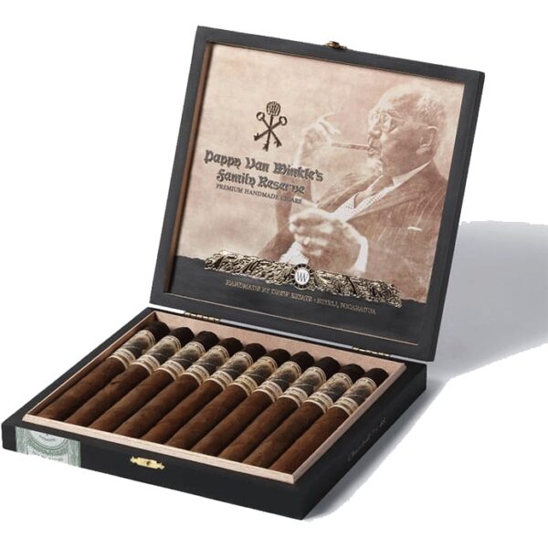 Pappy Van Winkle Barrel Fermented Cigars (Churchill Size Box of 10)