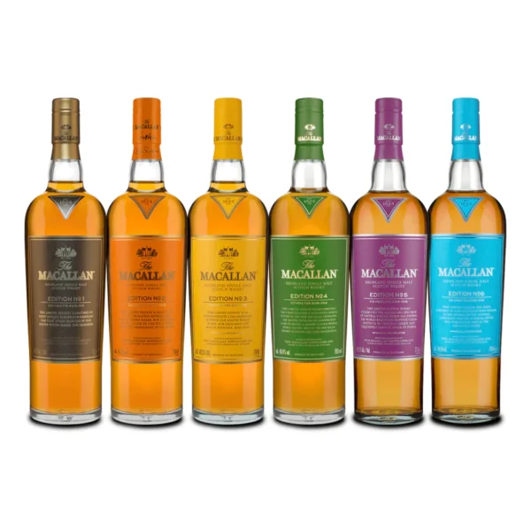 Macallan Edition Series Full Collection