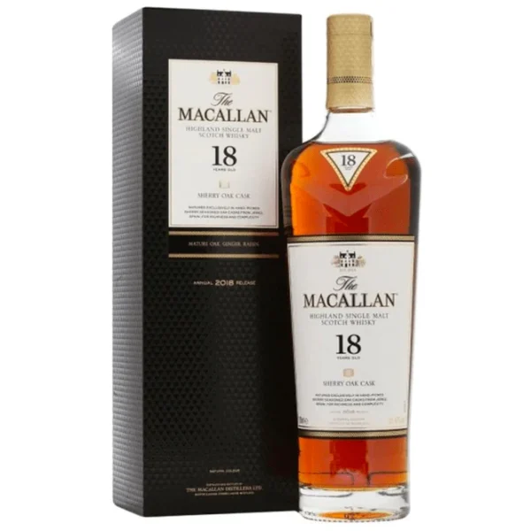 The Macallan 18 Year Old Sherry Oak